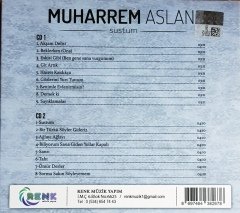 MUHARREM ASLAN - SUSTUM (2018) RENK MÜZİK 2CD 2.EL