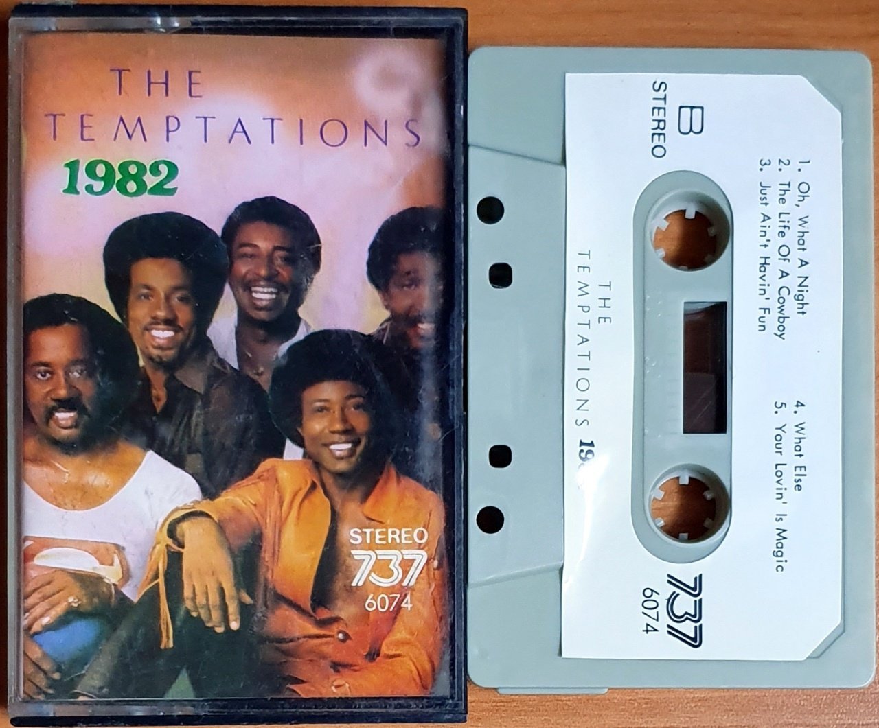 THE TEMPTATIONS - 1982 - KASET 737 2.EL