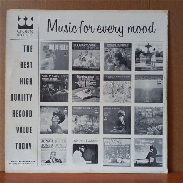 JUST A LITTLE LOVIN’ WILL GO A LONG WAY AND OTHER COUNTRY AND WESTERN FAVORITES / LON HARMON (1961) - LP 2.EL PLAK
