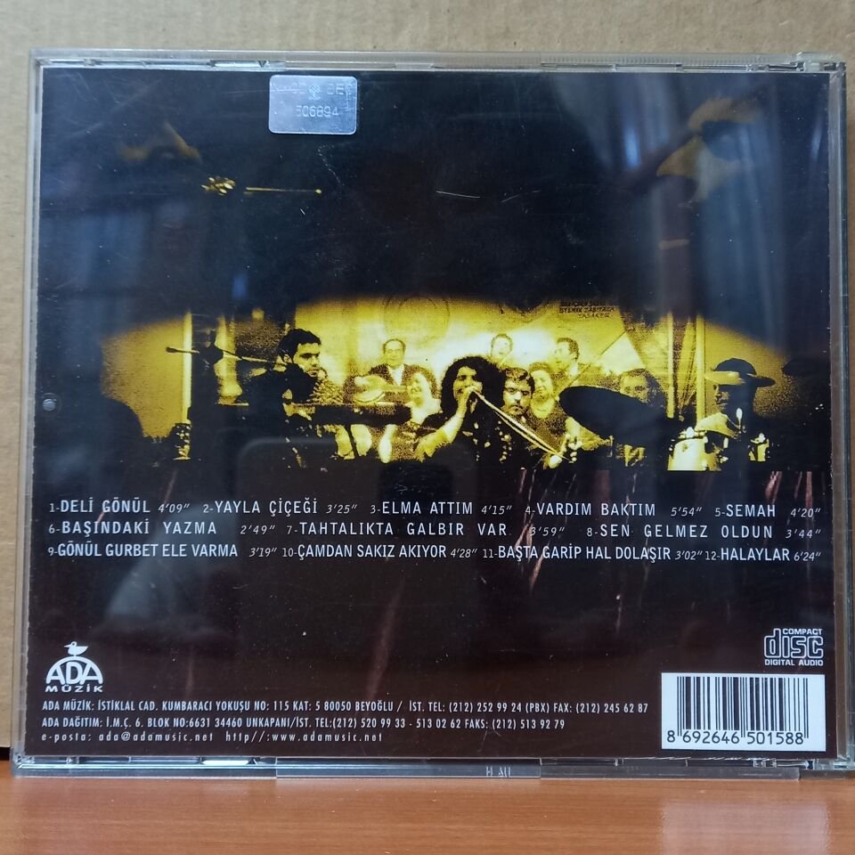 GRUP ÇIĞ - YAYLA ÇİÇEĞİ (2000) - CD 2.EL