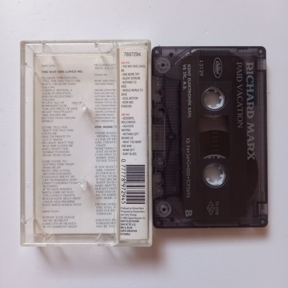 RICHARD MARX - PAID VACATION (1994) - KASET 2.EL