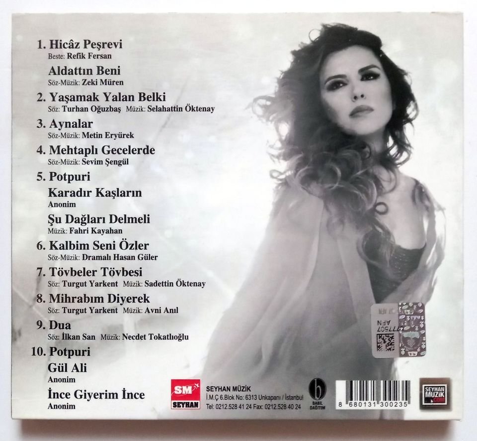 ASLI HÜNEL – ASLI OLAN ŞARKILAR  / AYNALAR (2012) - CD 2.EL