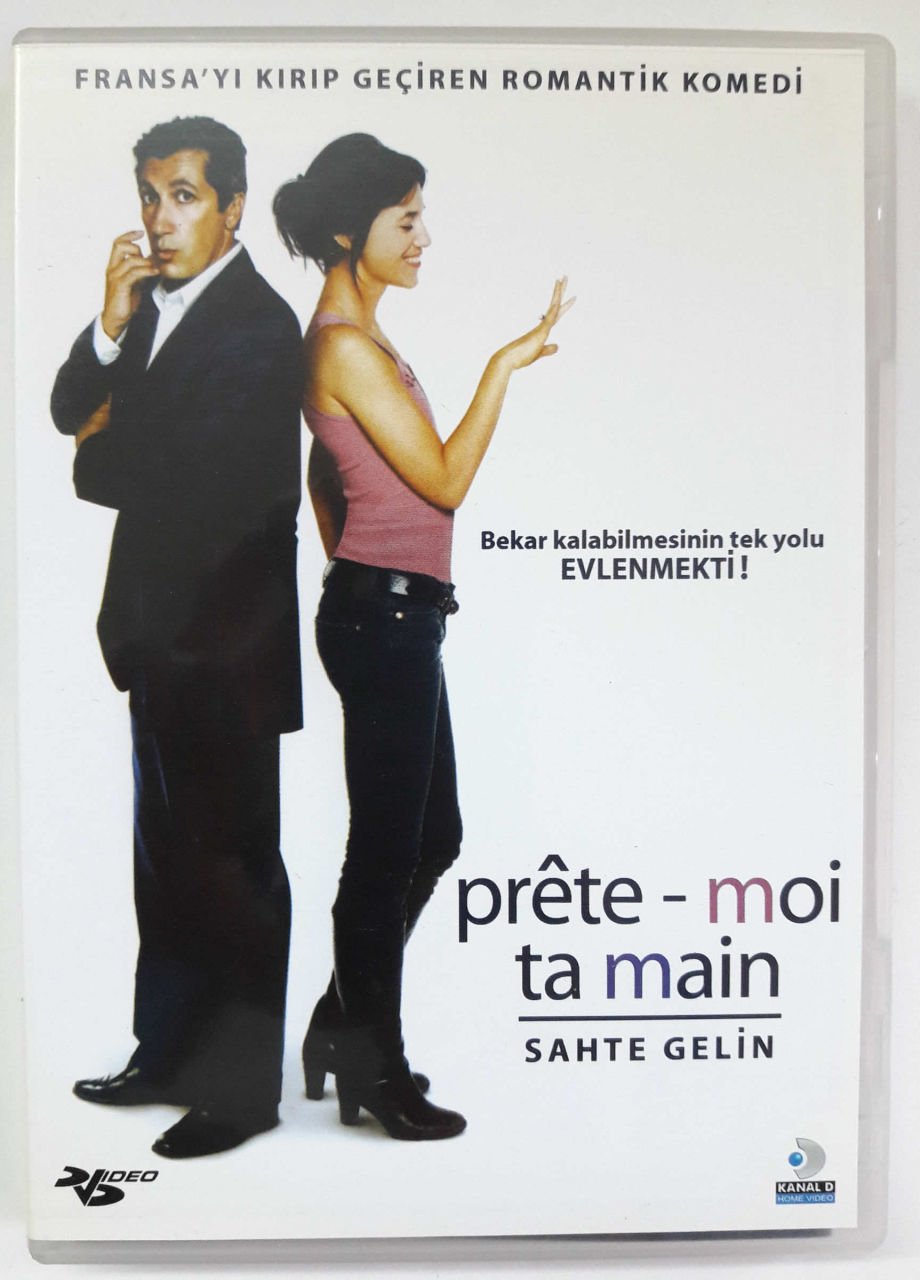 PRÊTE-MOI TA MAIN - SAHTE GELİN - CHARLOTTE GAINSBOURG - ALAIN CHABAT - DVD 2.EL