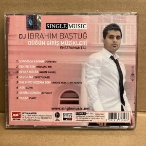 İBRAHİM BAŞTUĞ - DÜĞÜN GİRİŞ MÜZİKLERİ (ENSTRÜMANTAL) - CD 2.EL