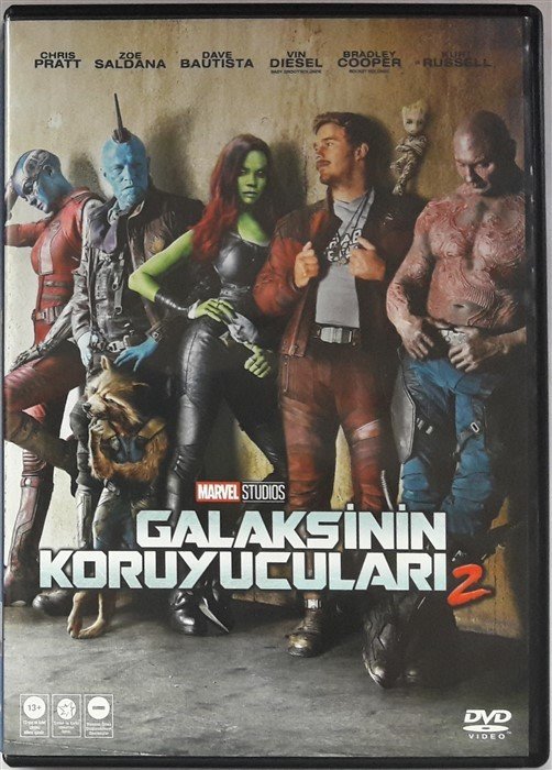 GALAKSİNİN KORUYUCULARI 2 - GUARDIANS OF THE GALAXY 2 - CHRIS PRATT - MARVEL - DVD 2.EL
