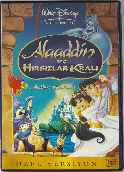 ALAADDİN VE HIRSIZLAR KRALI - ALADDIN AND THE KING OF THIEVES - DVD 2.EL