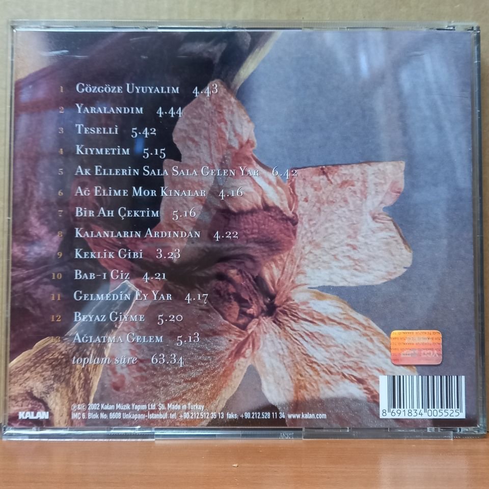 GÜLAY - DAMLALAR II (2002) - CD 2.EL