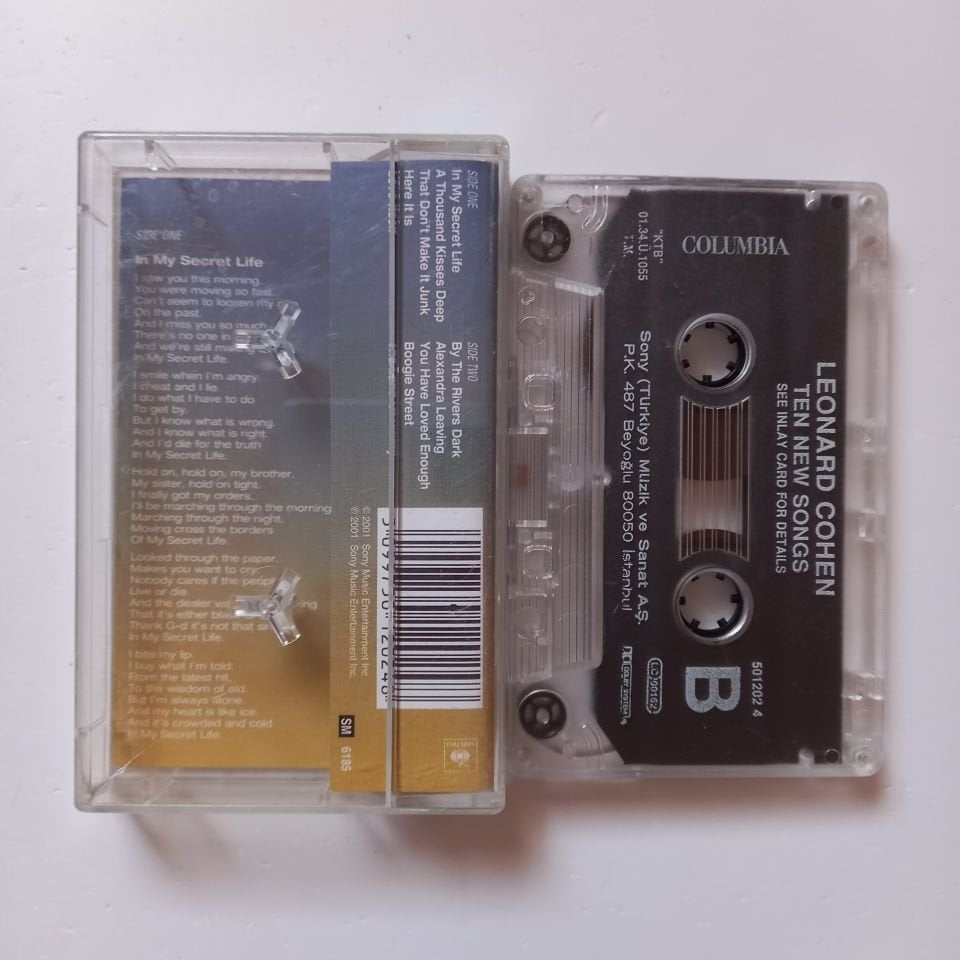 LEONARD COHEN - TEN NEW SONGS (2001) - KASET 2.EL