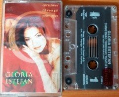 GLORIA ESTEFAN - CHRISTMAS THROUGH YOUR EYES (1994) SONY CASSETTE MADE IN TURKEY ''USED''