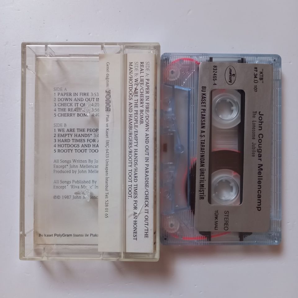 JOHN COUGAR MELLENCAMP - THE LONESOME JUBILEE (1987) - KASET 2.EL