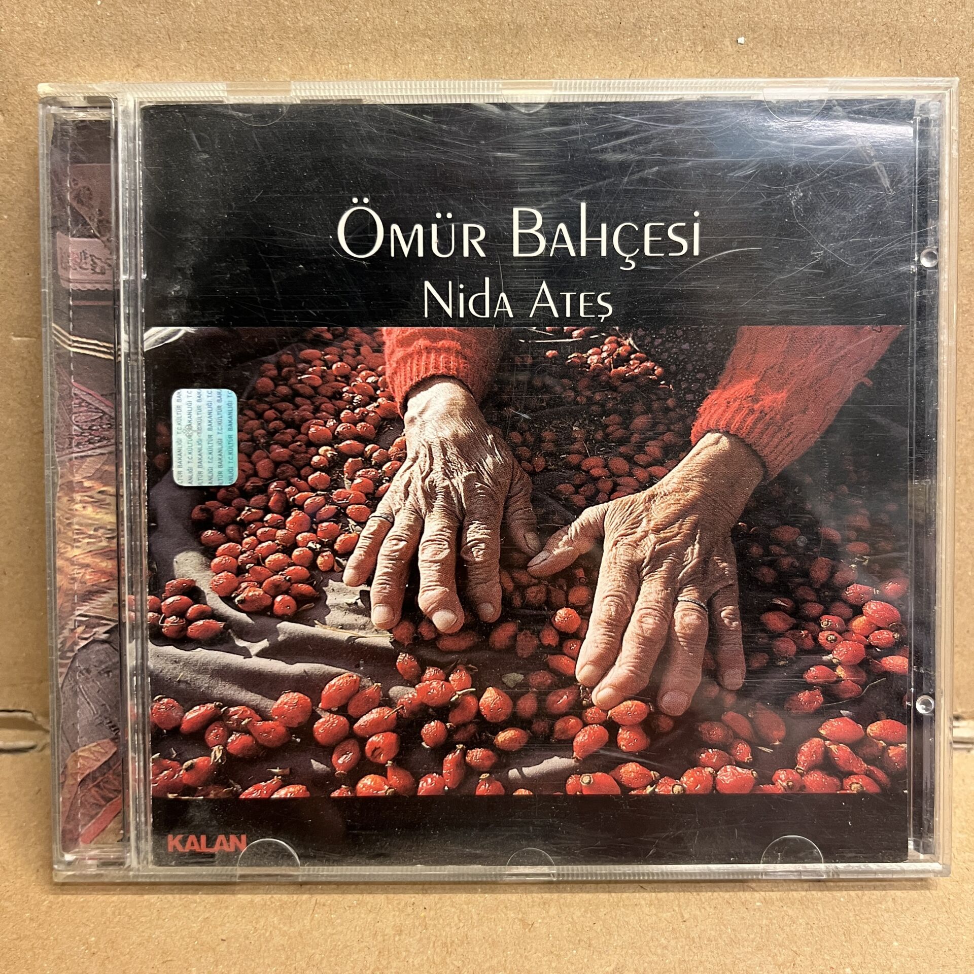 NİDA ATEŞ - ÖMÜR BAHÇESİ (2003) - CD 2.EL