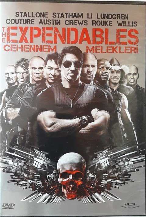 THE EXPENDABLES - CEHENNEM MELEKLERİ - STALLONE - STATHAM - ROUKE - WILLIS - DVD 2.EL