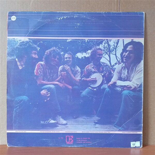 THE BERNIE LEADON-MICHAEL GEORGIADES BAND – NATURAL PROGRESSIONS (1977) - LP YERLİ BASKI 2.EL PLAK