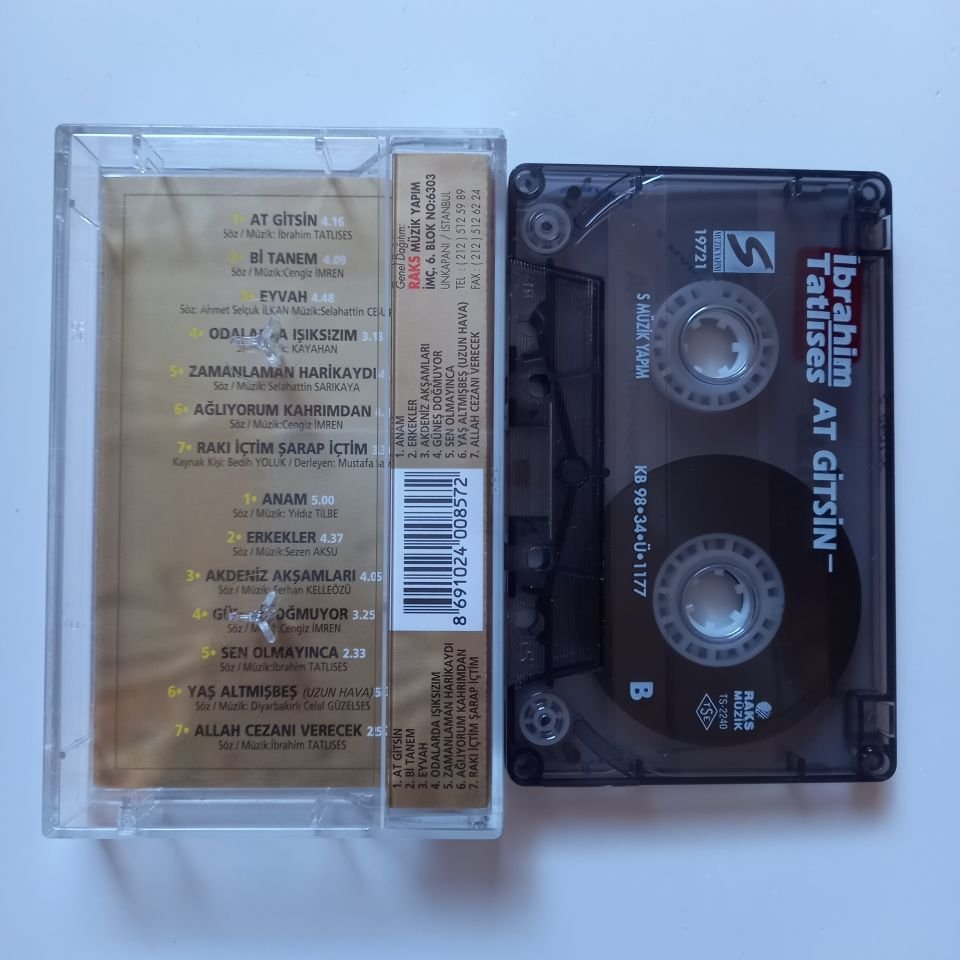 İBRAHİM TATLISES - AT GİTSİN (1998) - KASET 2.EL