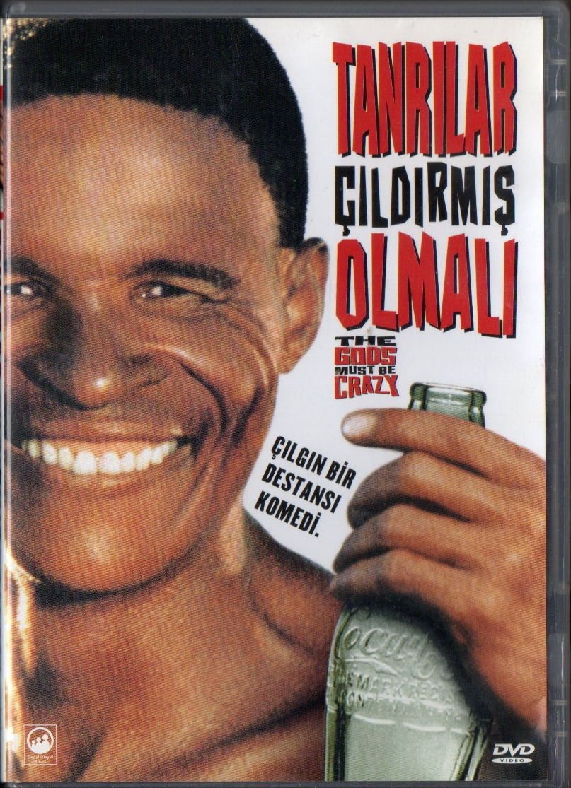 THE GODS MUST BE CRAZY - TANRILAR ÇILDIRMIŞ OLMALI - JAMIE UYS - DVD 2.EL
