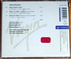 BRUCKNER / MISSA SOLEMNIS / PSALMS 112 & 150 / BAMBERGER SYMPHONIKER, RICKENBACHER (1991) - CD VIRGIN CLASSICS 2.EL