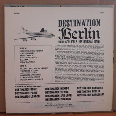DESTINATION BERLIN - KARL GERLACH - LP 2.EL PLAK