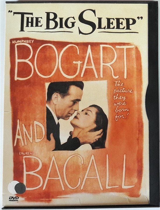 THE BIG SLEEP - HUMPHREY BOGART - LAUREN BACALL - SNAPCASE DVD 2.EL 1.BÖLGE TR ALTYAZI YOKTUR