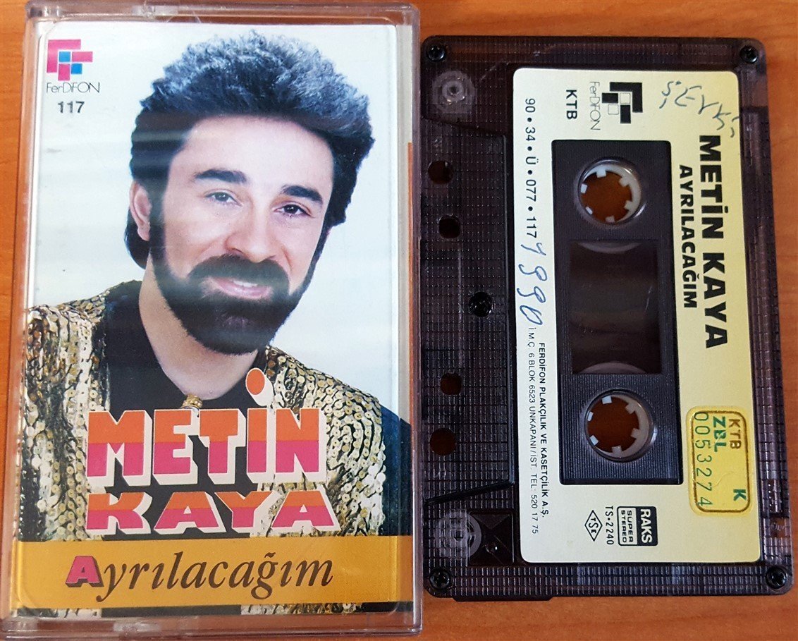 METİN KAYA - AYRILACAĞIM KASET 2.EL