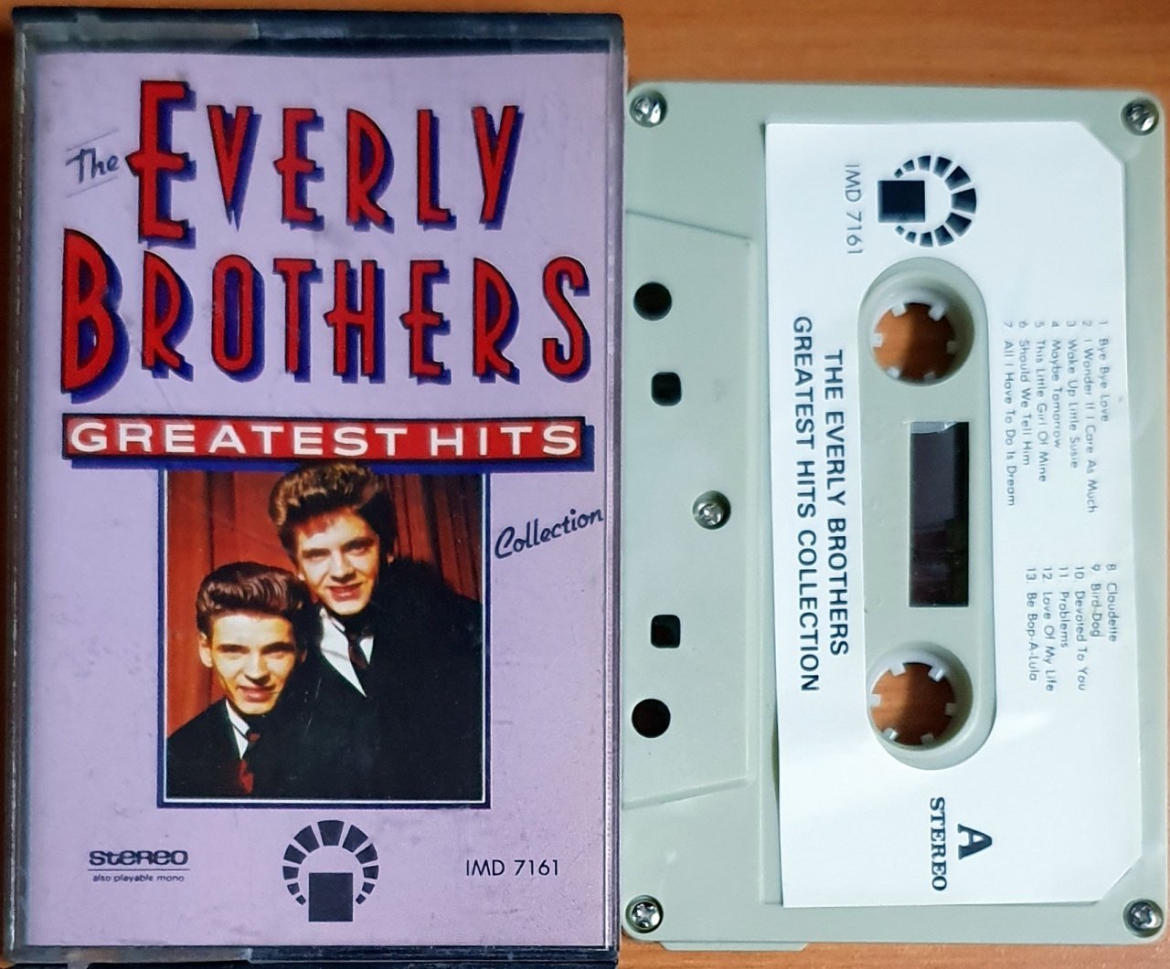 THE EVERLY BROTHERS - GREATEST HITS COLLECTION - KASET IMD MADE IN SAUDI ARABIA 2.EL