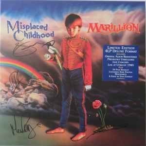 MARILLION – MISPLACED CHILDHOOD (1985) - 4LP 2017 REMASTERED REISSUE DELUXE LIMITED EDITION BOX SET SIFIR PLAK