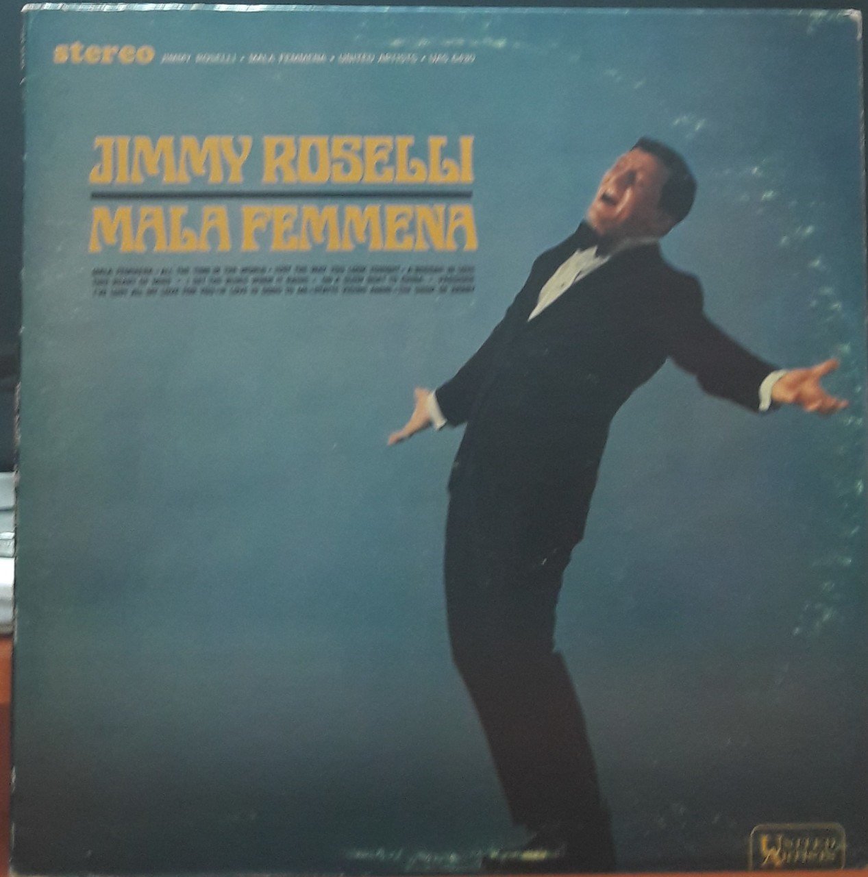 JIMMY ROSELLI - MALA FEMMENA - PLAK 2.EL