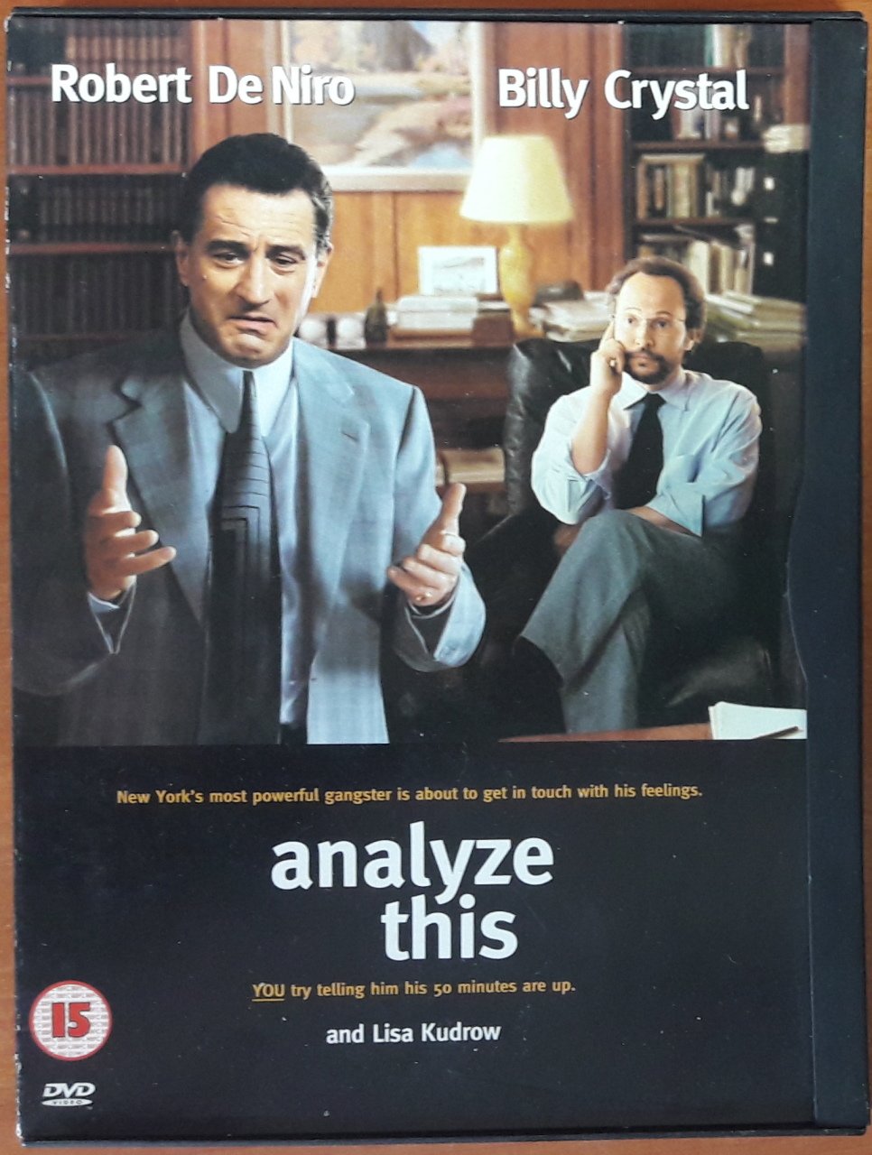 ANALYZE THIS - ANLAT BAKALIM - ROBERT DE NIRO - BILLY CRYSTAL - SNAP CASE DVD 2.EL TR ALTYAZI YOKTUR