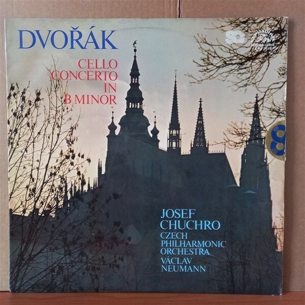 CELLO CONCERTO IN B MINOR / DVORAK - JOSEF CHUCHRO, CZECH PHILHARMONIC ORCHESTRA, VACLAV NEUMANN (1978) - LP 2. EL PLAK