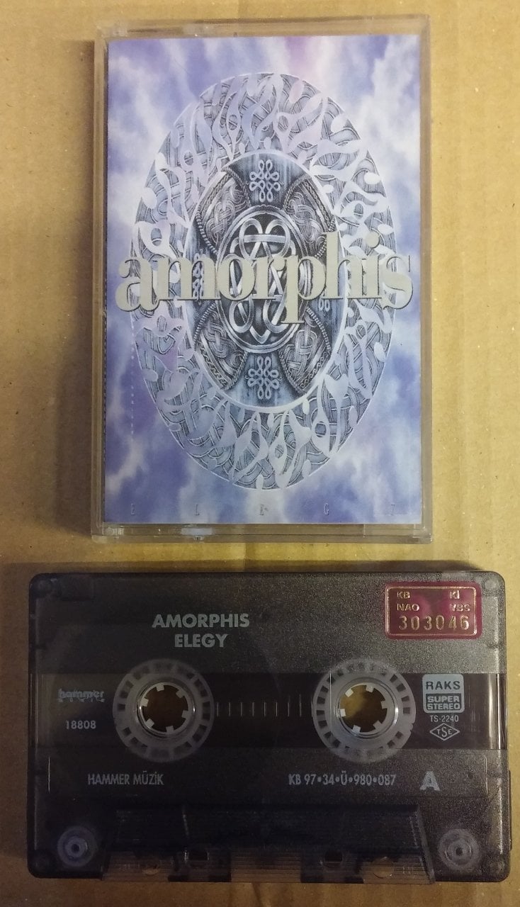 AMORPHIS - ELEGY CASSETTE MADE IN TURKEY ''USED''