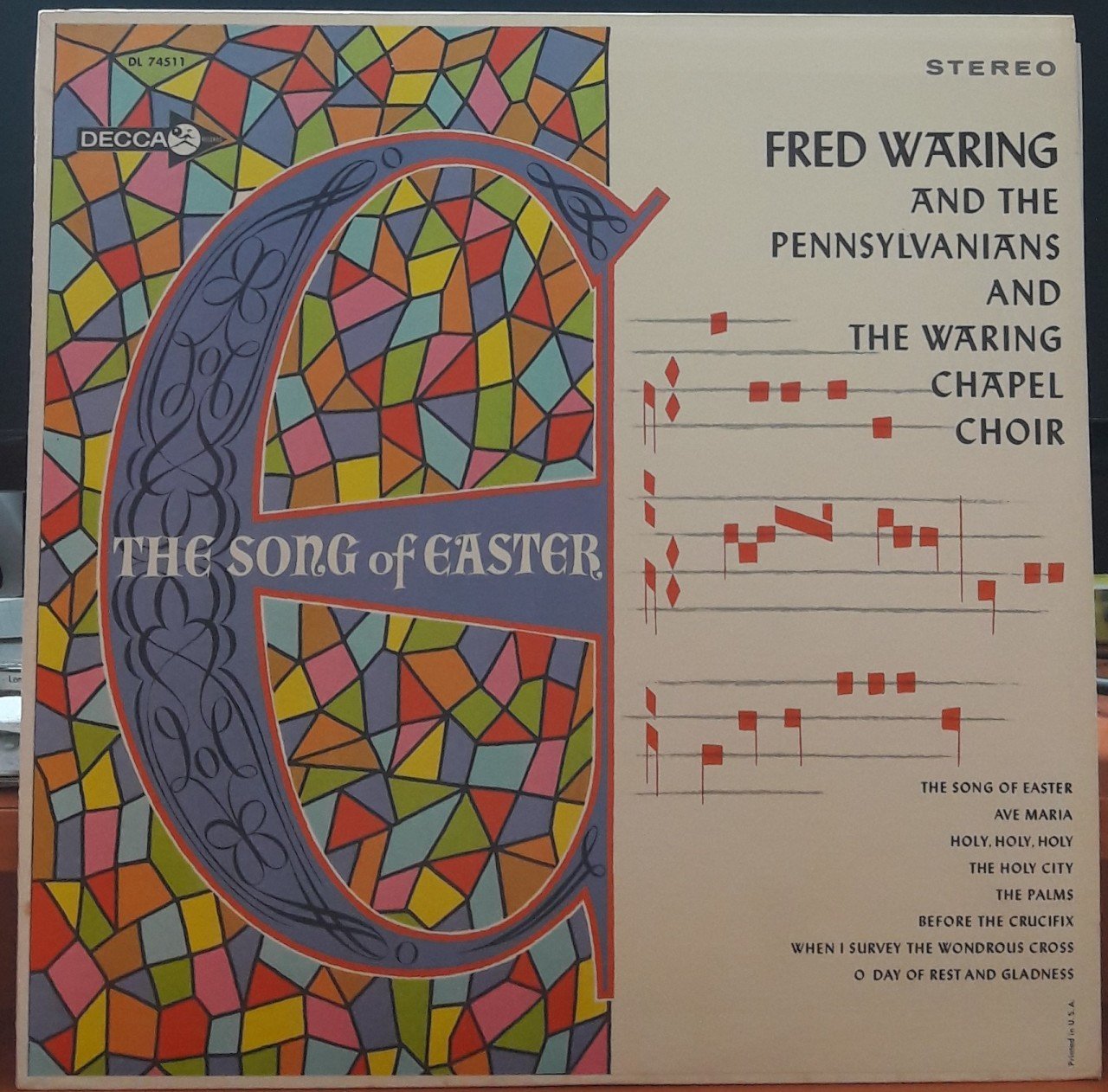 FRED WARING - THE SONG OF EASTER - PLAK 2.EL
