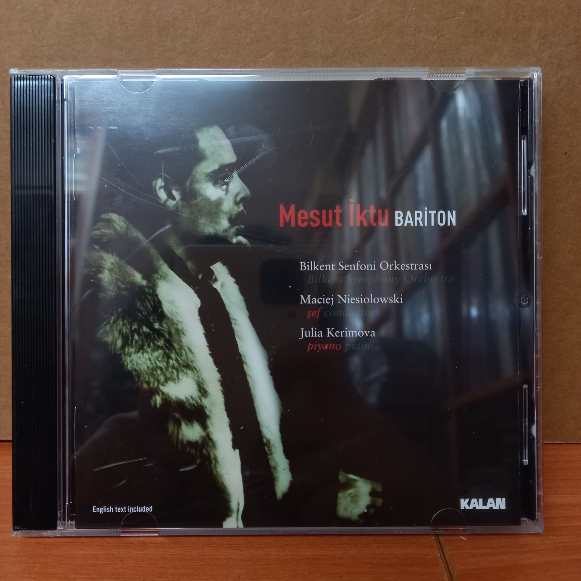 MESUT İKTU - BARİTON / BİLKENT SENFONİ ORKESTRASI, MACIEJ NIESILOWSKI, JULIA KERIMOVA (2009) - CD 2.EL