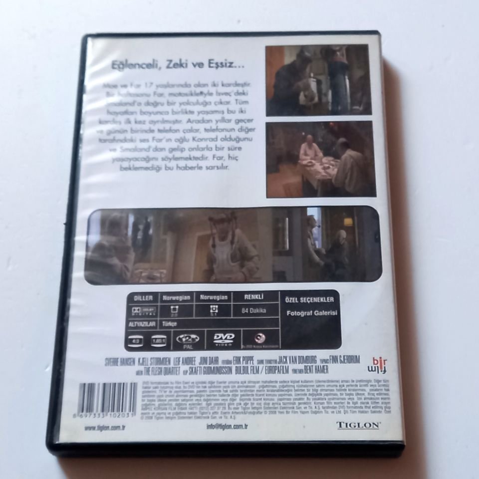 EGGS / YUMURTALAR - SVERRE HANSEN, KJELL STORMOEN - YÖN.: BENT HAMER - DVD 2.EL