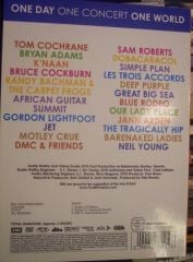ONE DAY ONE WORLD LIVE TORONTO 2005 DVD 2.EL