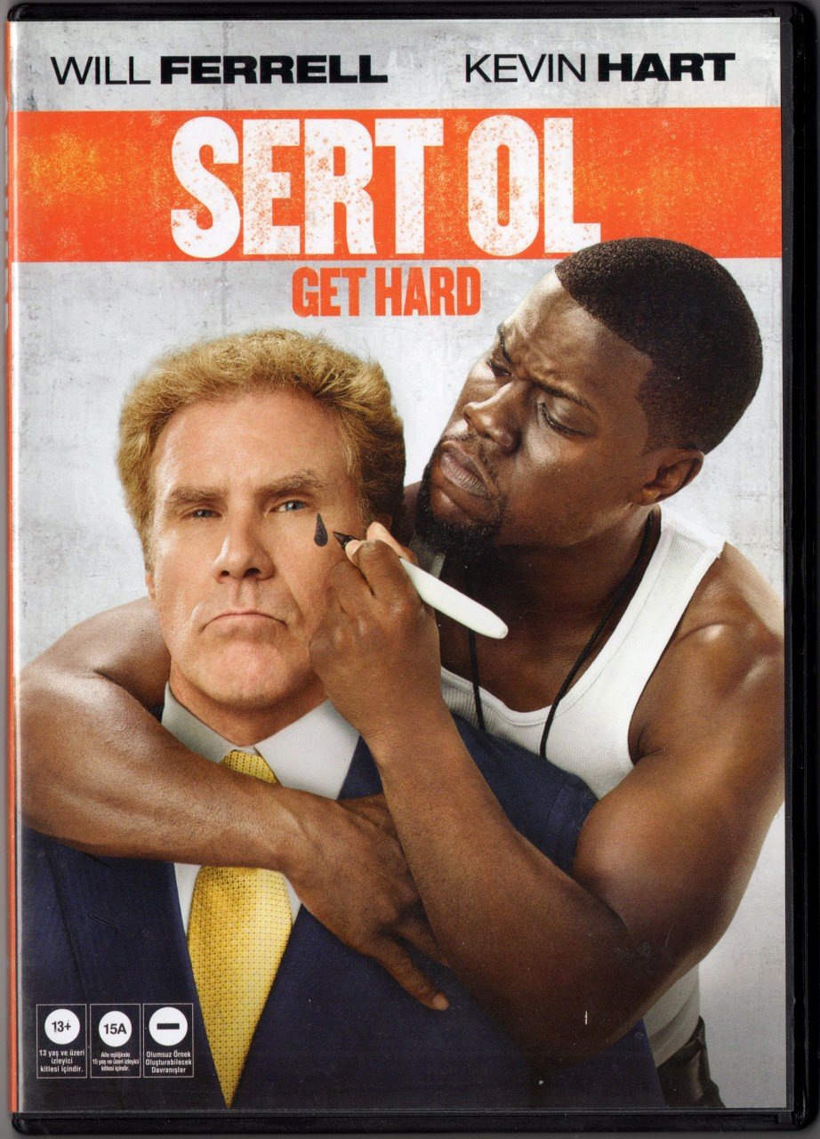 GET HARD - SERT OL - WILL FERRELL - KEVIN HART - DVD 2.EL