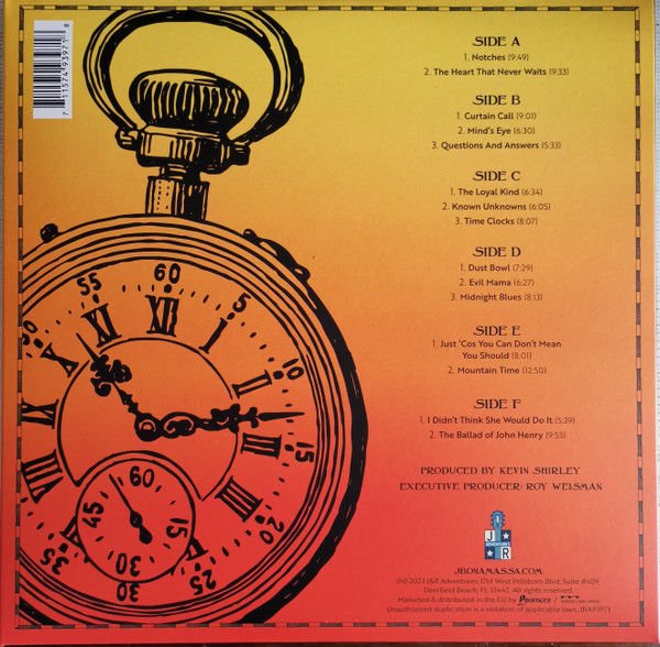 JOE BONAMASSA - TALES OF TIME (2023) - 3LP 180GR SIFIR PLAK