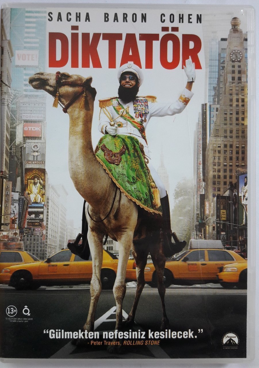 DİKTATÖR - THE DICTATOR - SACHA BARON COHEN - DVD SIFIR