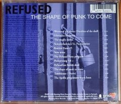 REFUSED - THE SHAPE OF PUNK TO COME (1998) - CD BURNING HEART RECORDS 2.EL