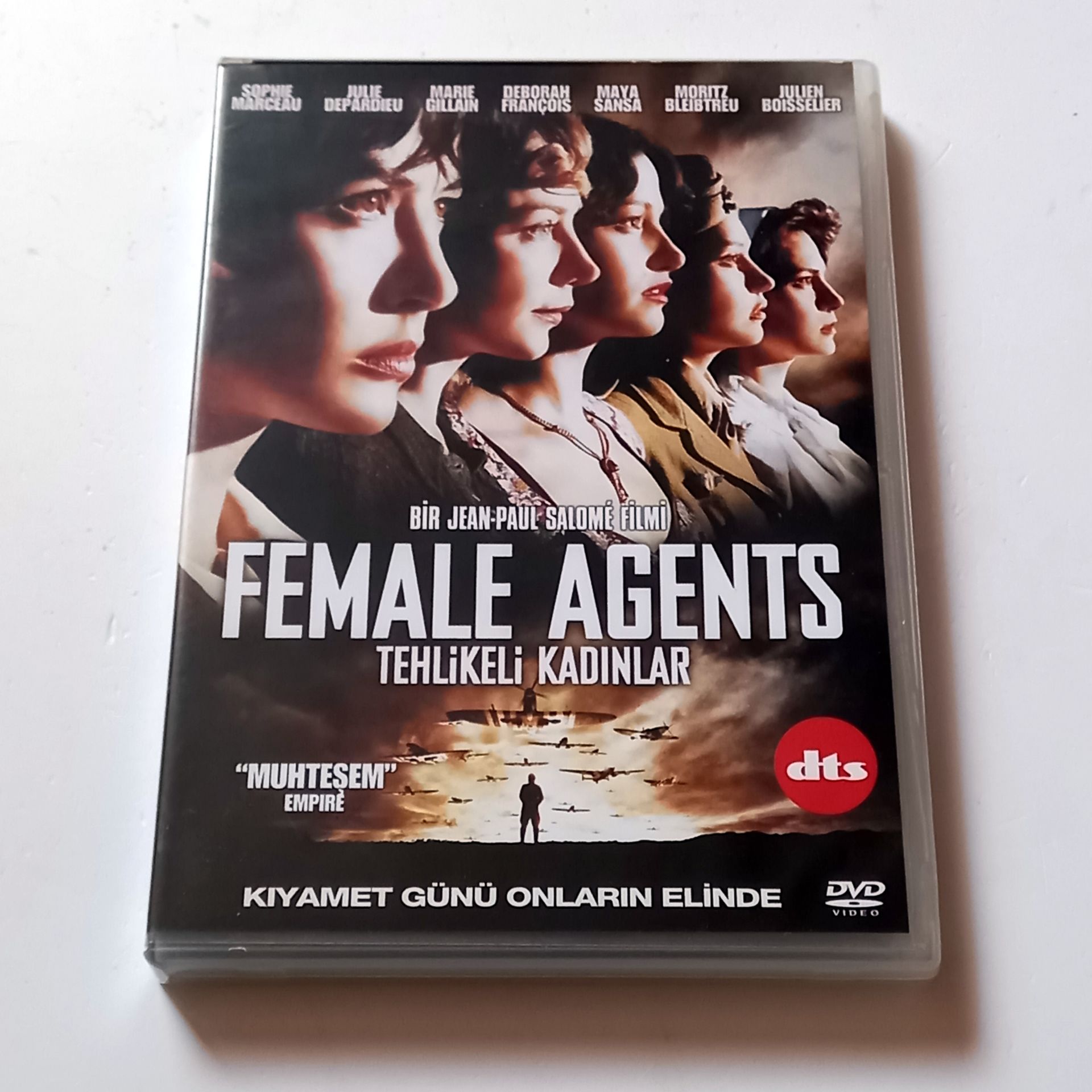 FEMALE AGENTS / TEHLİKELİ KADINLAR - SOPHIE MARCEAU, JULIE DEPARDIEU - YÖN.: JEAN-PAUL SALOME - DVD 2.EL