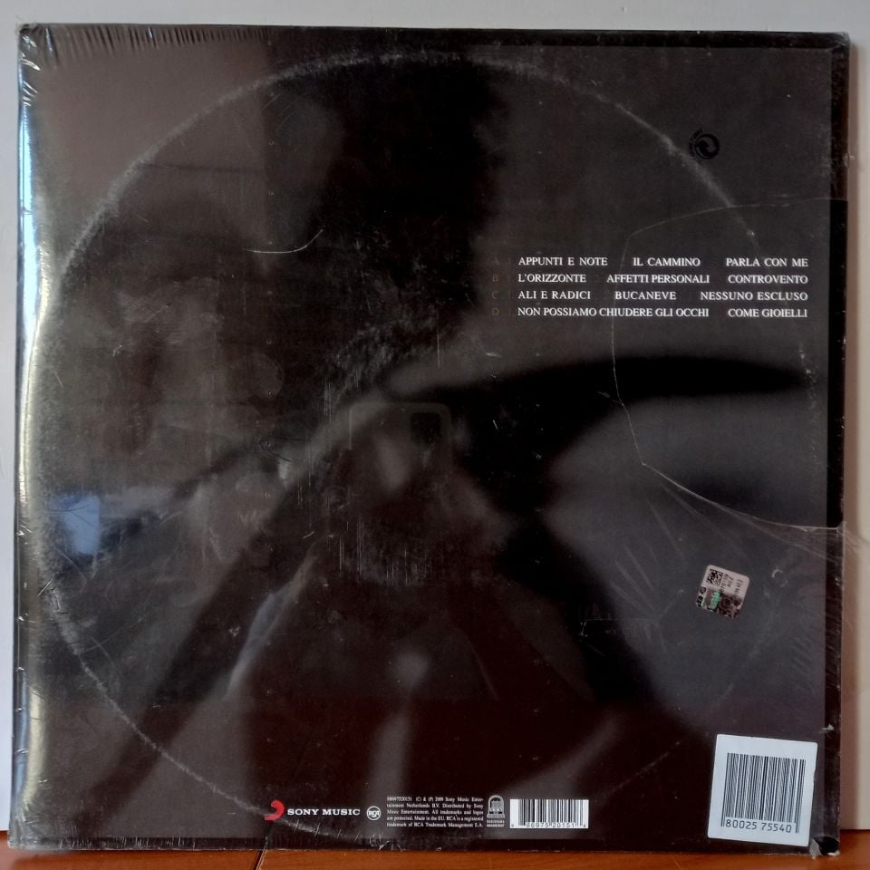 EROS RAMAZZOTTI – ALI E RADICI (2009) - 2LP SIFIR PLAK
