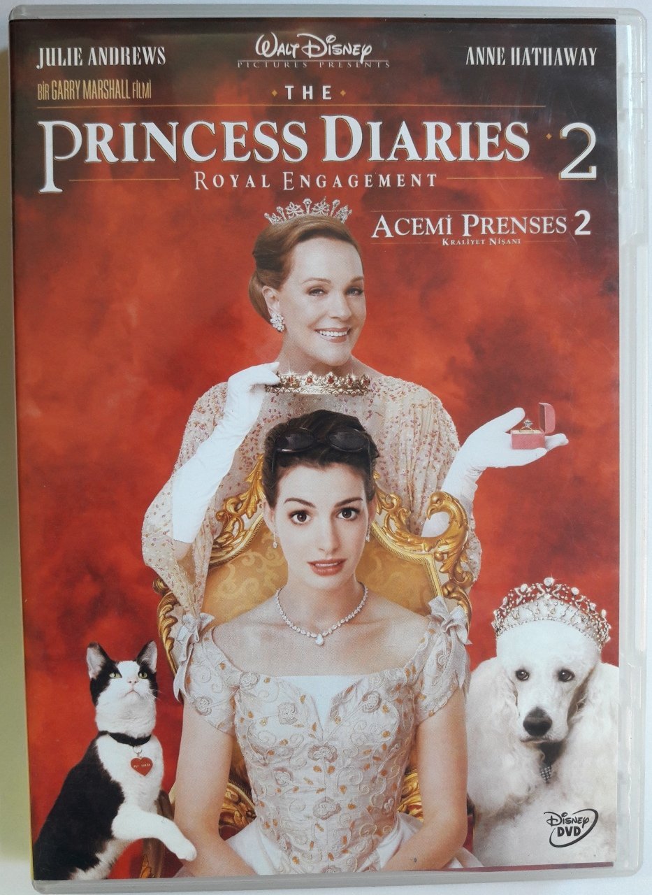 ACEMİ PRENSES 2 KRALİYET NİŞANI - PRINCESS DIARIES 2 ROYAL ENGAGEMENT - DVD 2.EL