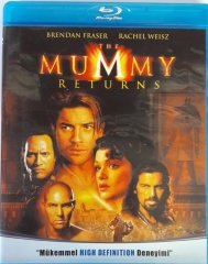 THE MUMMY RETURNS - MUMYA DÖNÜYOR - BRENDAN FRASER - RACHEL WEISZ - BLU-RAY 2.EL
