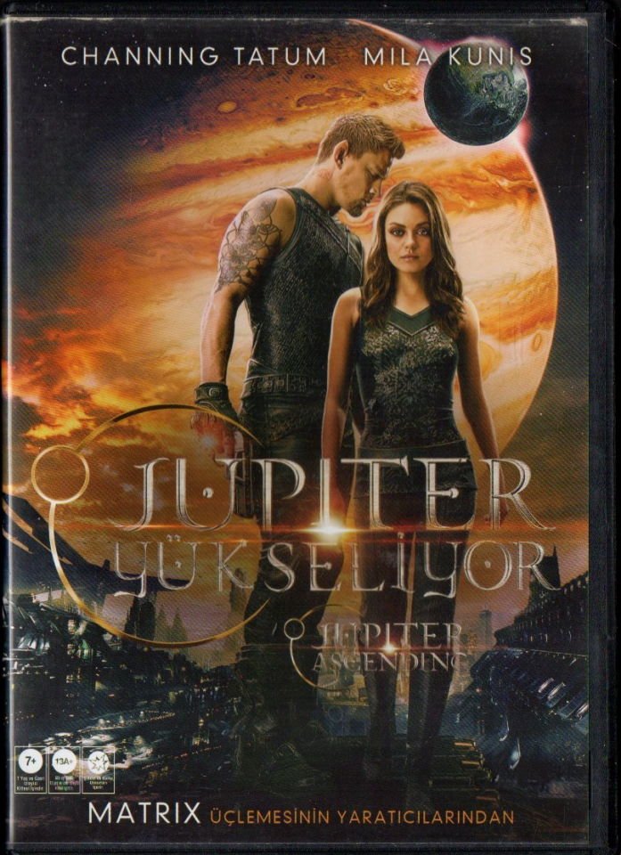 JUPITER ASCENDING - JÜPİTER YÜKSELİYOR - CHANNING TATUM - MILA KUNIS - DVD 2.EL