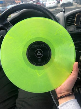 JOHN CARPENTER - LOST THEMES (2015) - LP 2022 NEON YELLOW COLOURED SIFIR PLAK