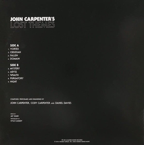 JOHN CARPENTER - LOST THEMES (2015) - LP 2022 NEON YELLOW COLOURED SIFIR PLAK