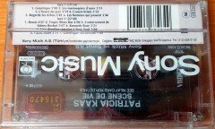 PATRICIA KAAS - SCENE DE VIE (1994) SONY CASSETTE MADE IN TURKEY ''NEW''