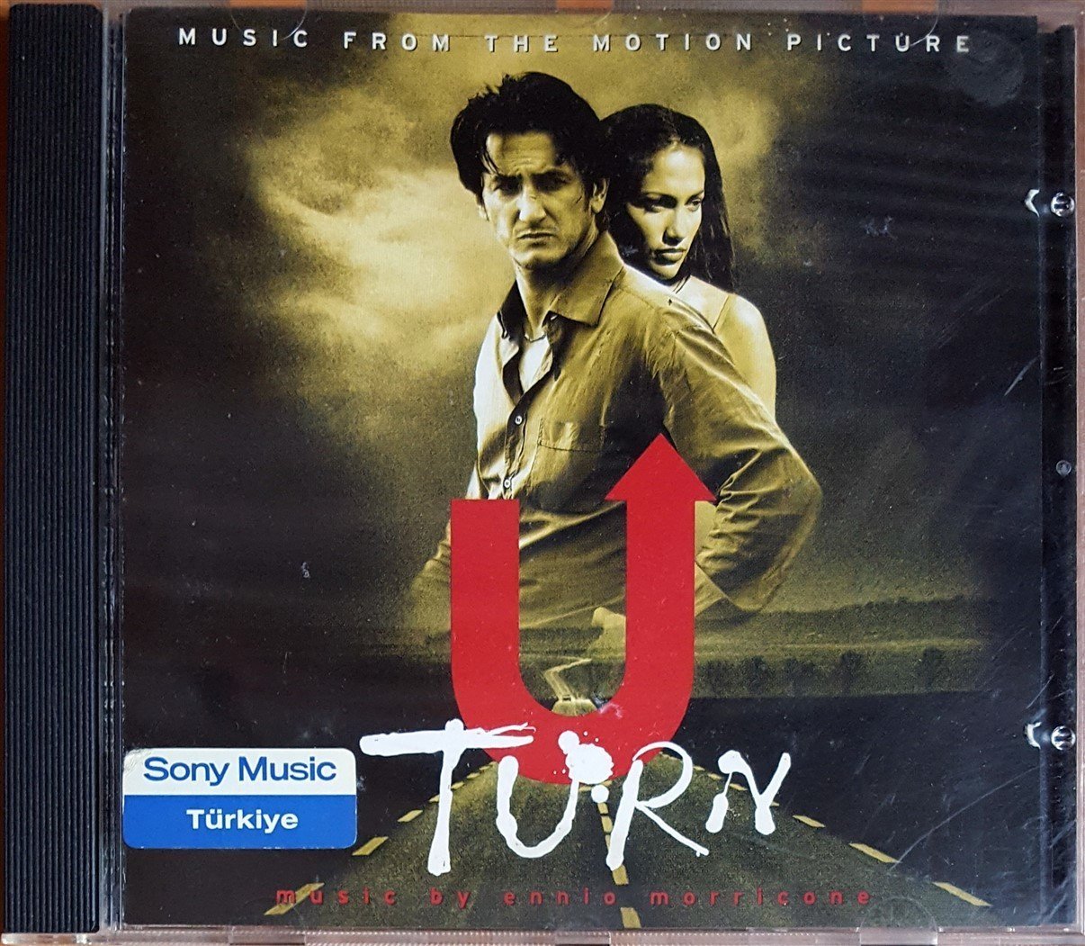 U TURN SOUNDTRACK / ENNIO MORRICONE, PEGGY LEE, SAMMI SMITH, PATSY CLINE, RICKY NELSON, JOHNNY CASH (1997) CD 2.EL