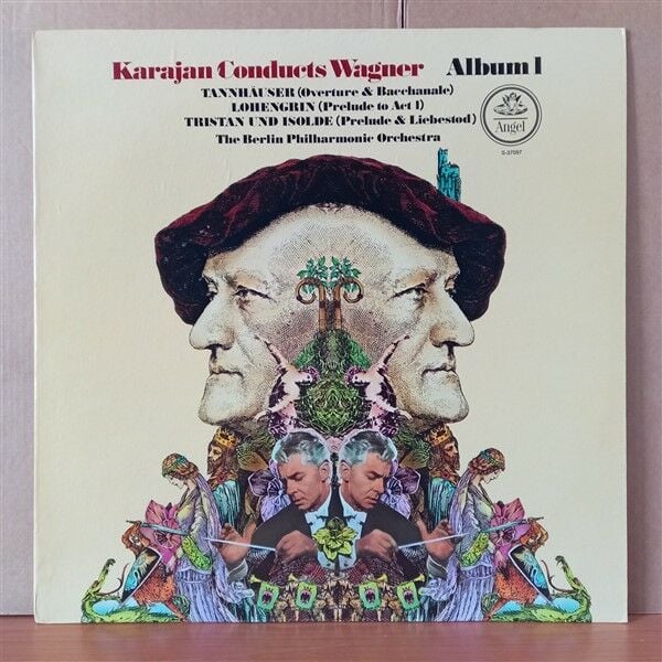 KARAJAN CONDUCTS WAGNER ALBUM 1 / WAGNER - HERBERT VON KARAJAN, THE BERLIN PHILHARMONIC ORCHESTRA (1975) - LP 2. EL PLAK