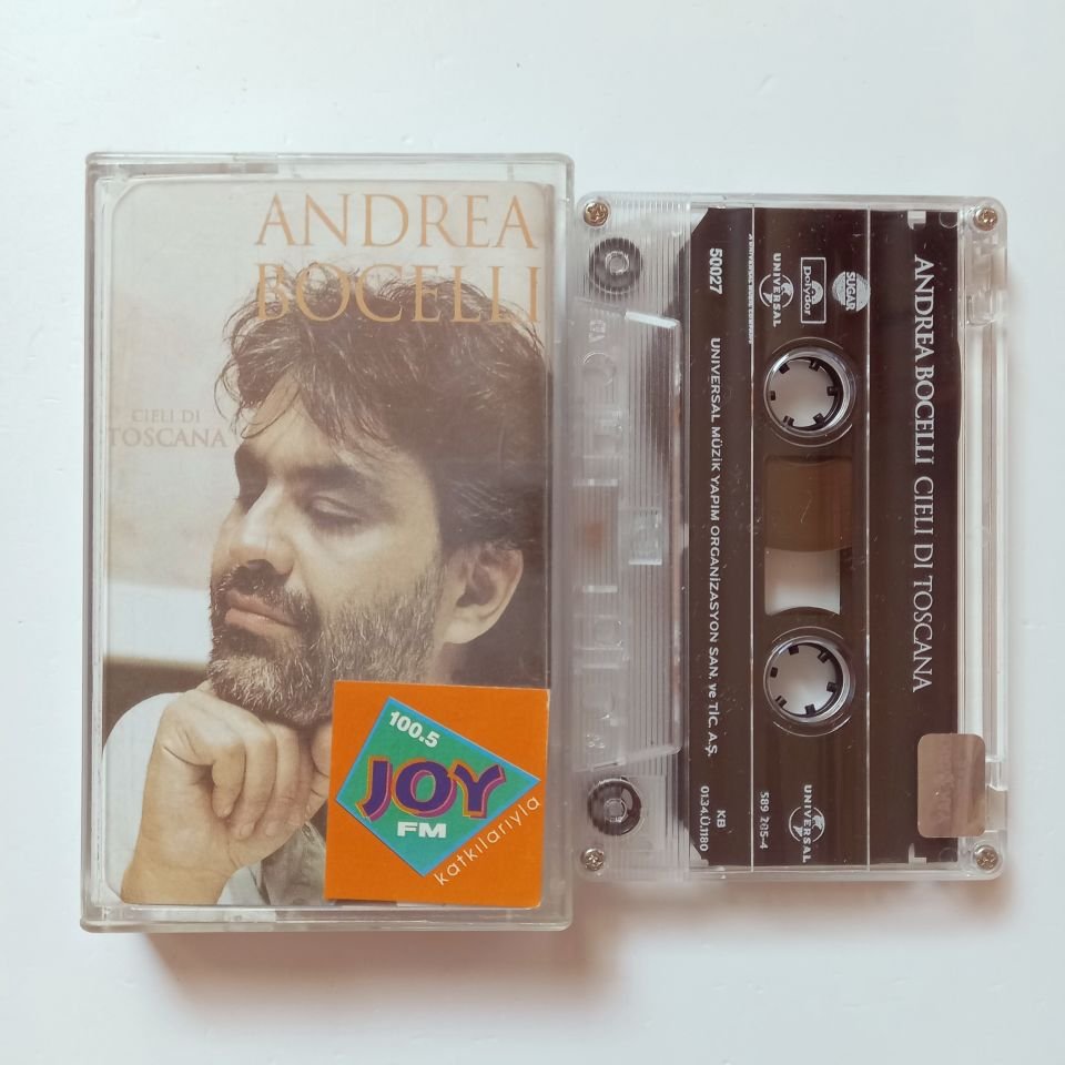 ANDREA BOCELLI - CEILI DI TOSCANA (2001) - KASET 2.EL