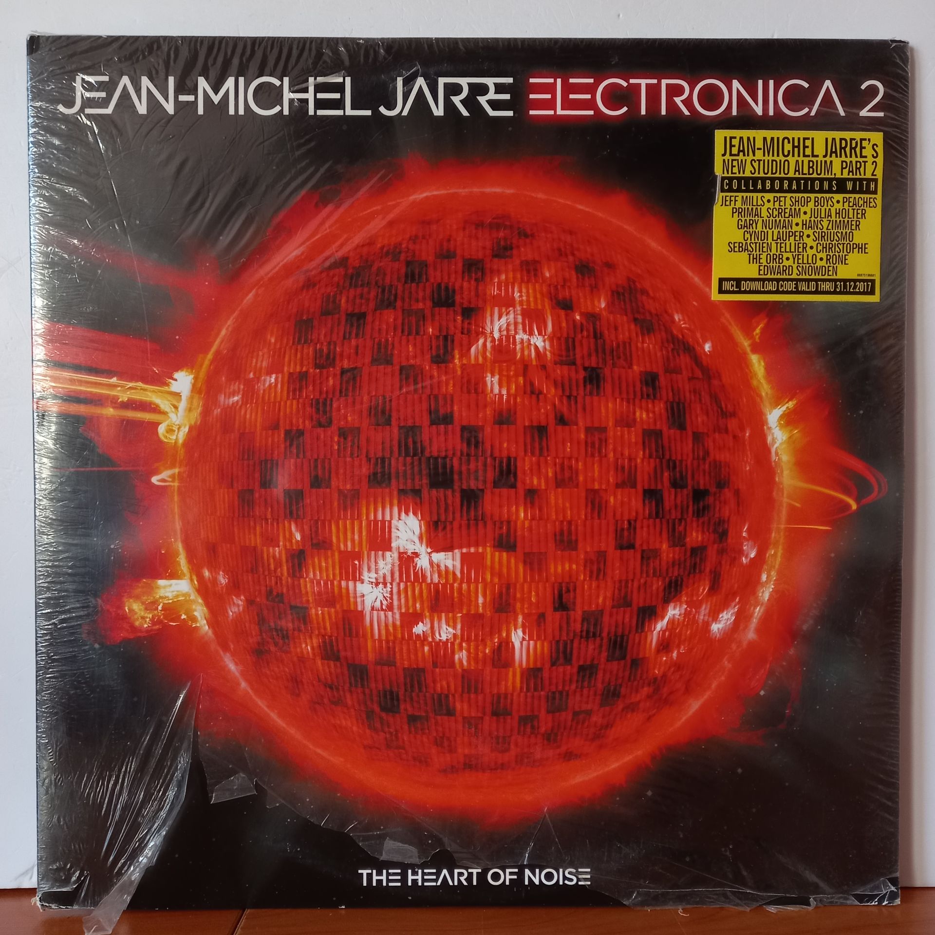 JEAN-MICHEL JARRE – ELECTRONICA 2 / THE HEART OF NOISE (2016) - 2LP DÖNEM BASKI SIFIR PLAK