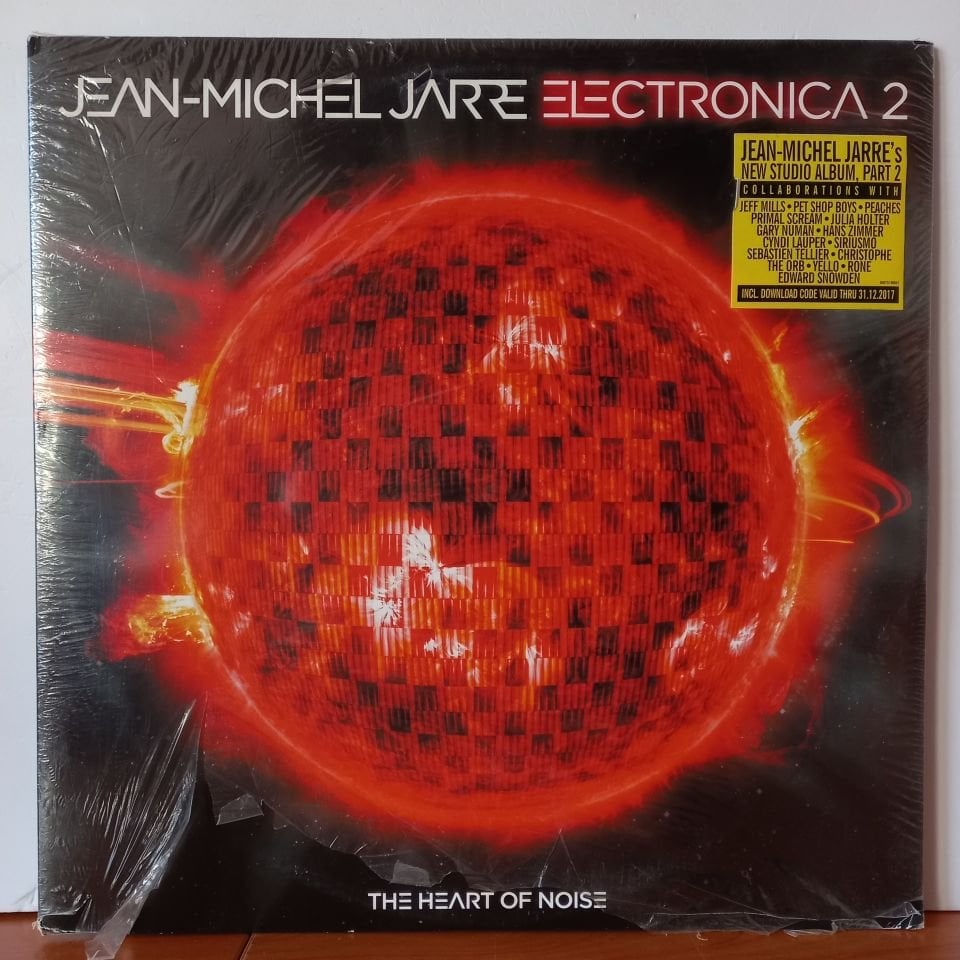 JEAN-MICHEL JARRE – ELECTRONICA 2 / THE HEART OF NOISE (2016) - 2LP DÖNEM BASKI SIFIR PLAK